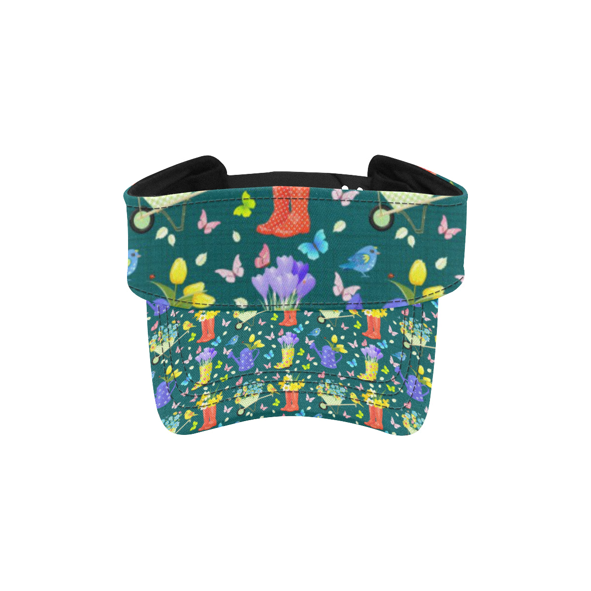 Gardening Pattern Print Design G08 Unisex Sun Visor