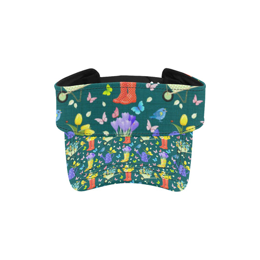 Gardening Pattern Print Design G08 Unisex Sun Visor