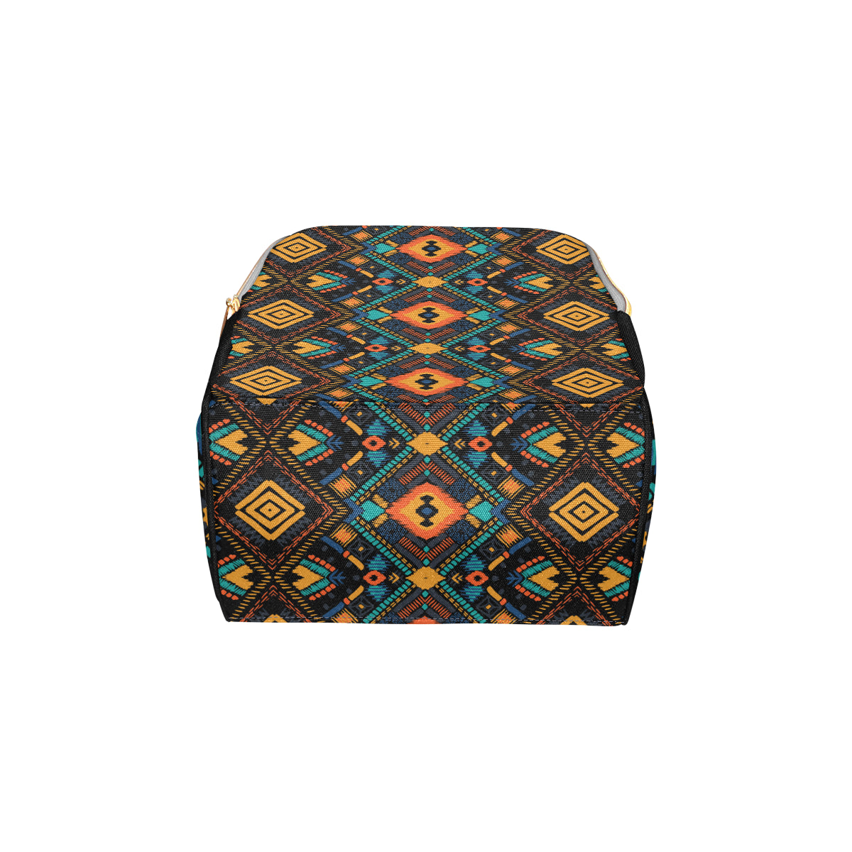 Kente Pattern Print Design 04 Diaper Bag Backpack