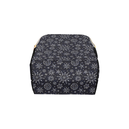 Sun Moon Pattern Diaper Bag Backpack