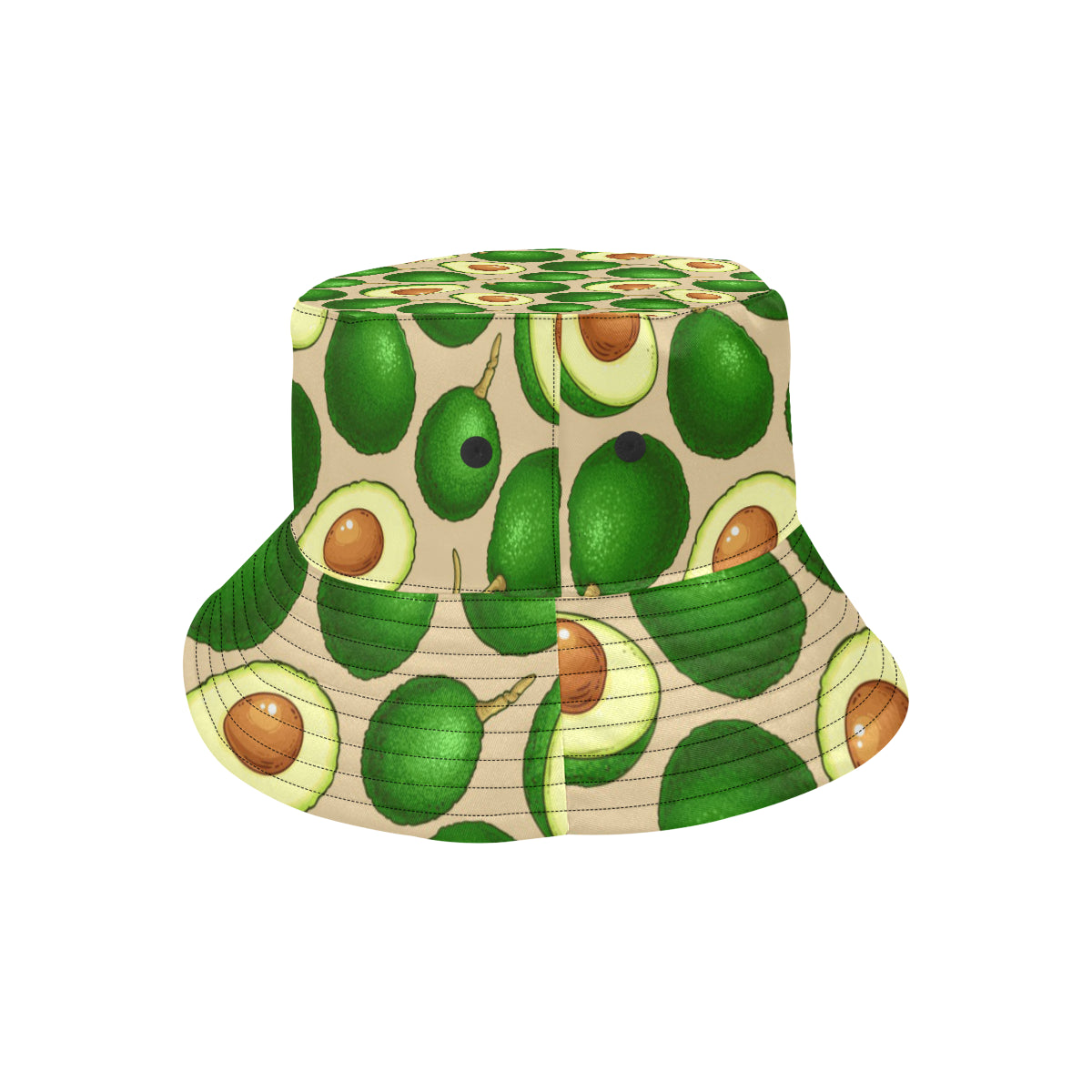 Avocado Pattern Print Design AC010 Unisex Bucket Hat
