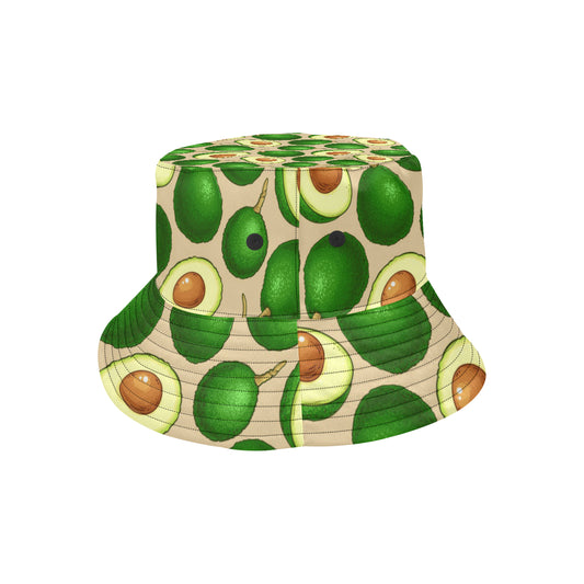 Avocado Pattern Print Design AC010 Unisex Bucket Hat