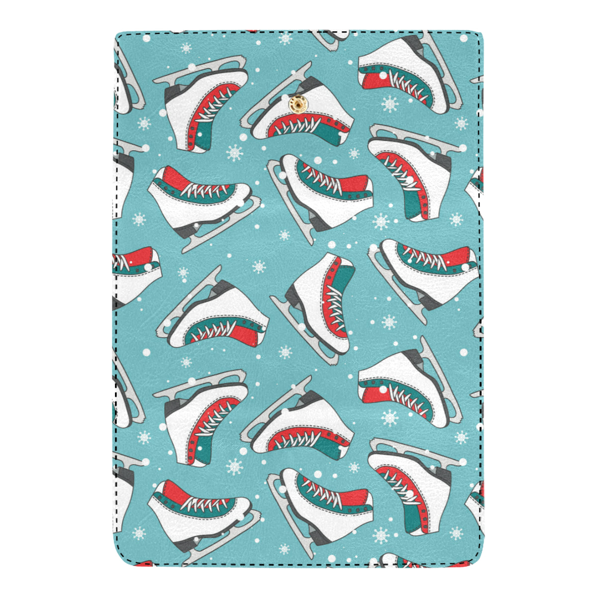 Ice Skate Pattern Print Design 03 Women's Trifold Wallet