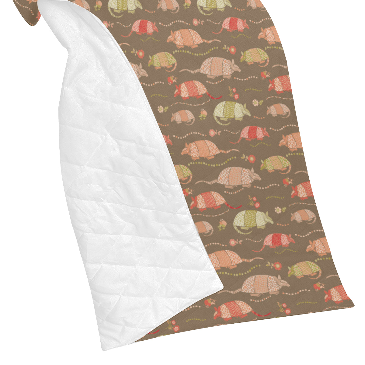 Armadillo Pattern Print Design 04 Premium Quilt