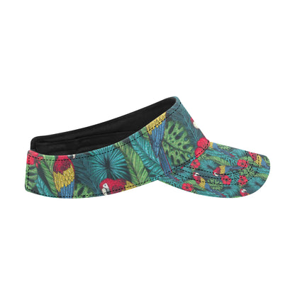 Parrot Pattern Print Design A05 Unisex Sun Visor