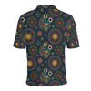 Owl Boho Style Pattern Print Design A04 Men Polo Shirt