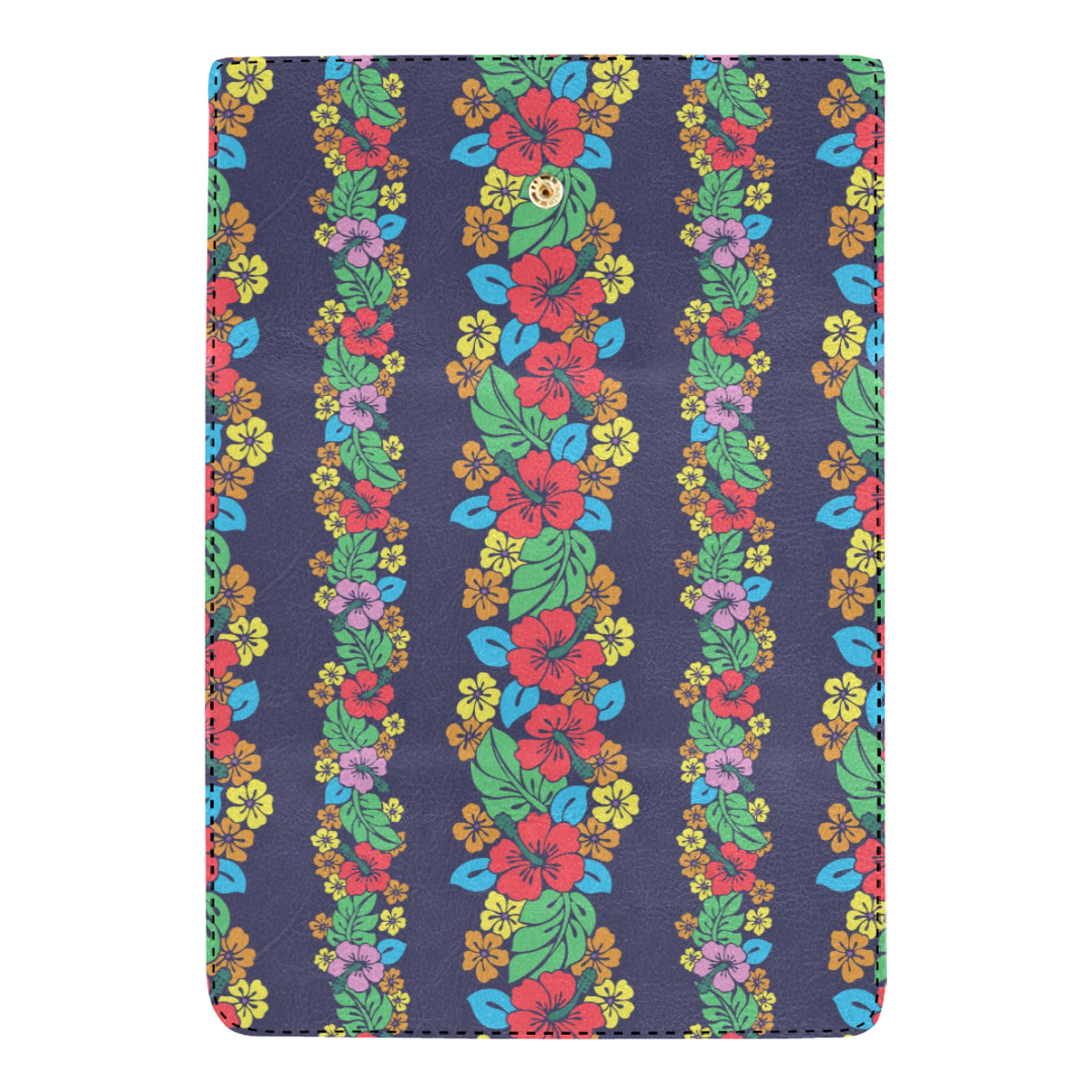 Hawaiian Themed Pattern Print Design H03 Women's Trifold Wallet