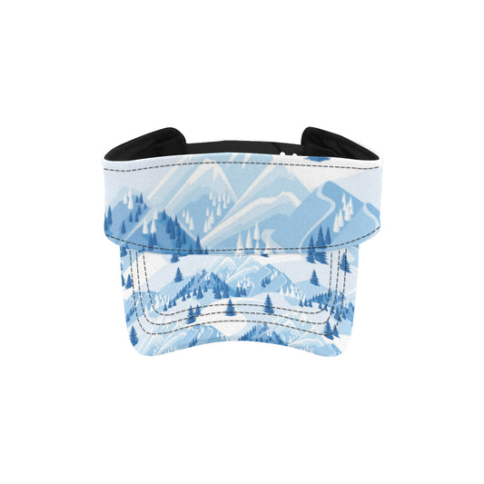 Mountain Pattern Print Design 03 Unisex Sun Visor