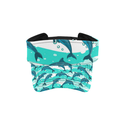 Dolphin Design Print Pattern Unisex Sun Visor