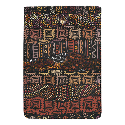 African Pattern Print Design 07 Women's Trifold Wallet
