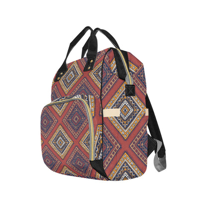 Native Pattern Print Design A06 Diaper Bag Backpack