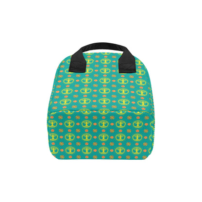 Celtic Tree of Life Print Pattern Insulated Lunch Bag