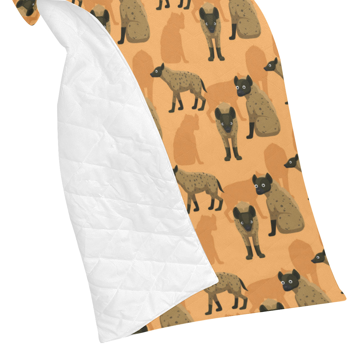 Hyena Pattern Print Design 01 Premium Quilt