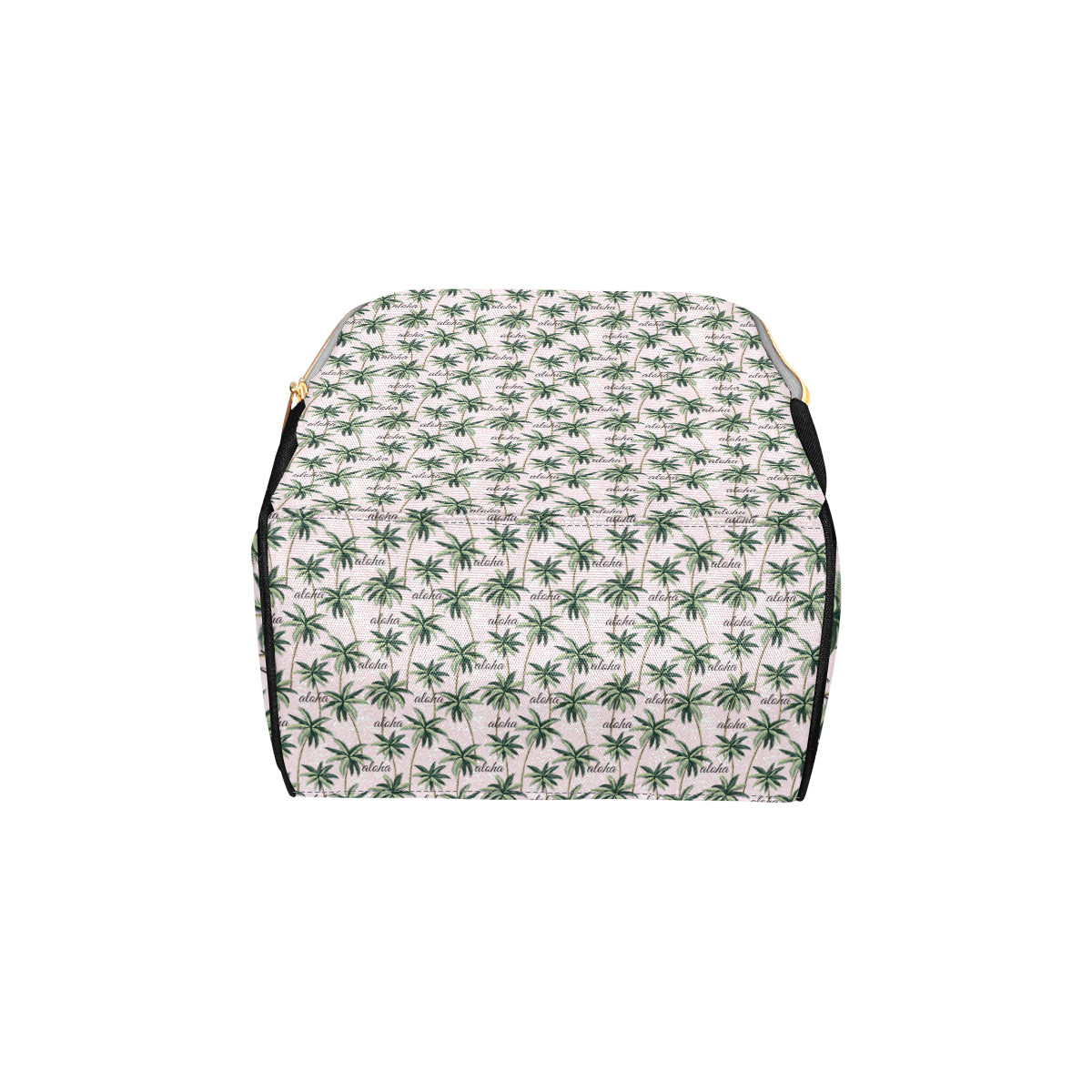Aloha Beach Pattern Design Themed Print Diaper Bag Backpack