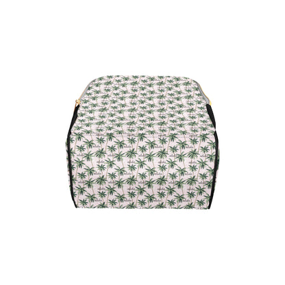 Aloha Beach Pattern Design Themed Print Diaper Bag Backpack