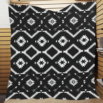 Native Pattern Print Design A04 Premium Quilt
