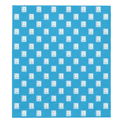 Bible Pattern Print Design 02 Premium Quilt