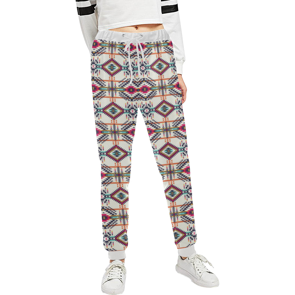 Indian Navajo Art Themed Design Print Unisex Sweatpants