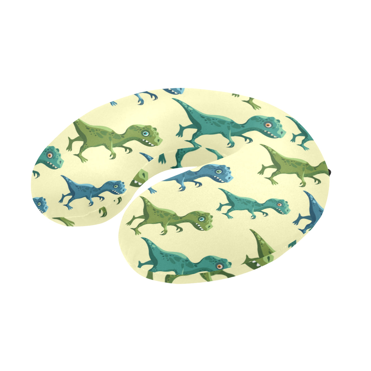 T Rex Pattern Print Design A04 U-Shaped Travel Neck Pillow