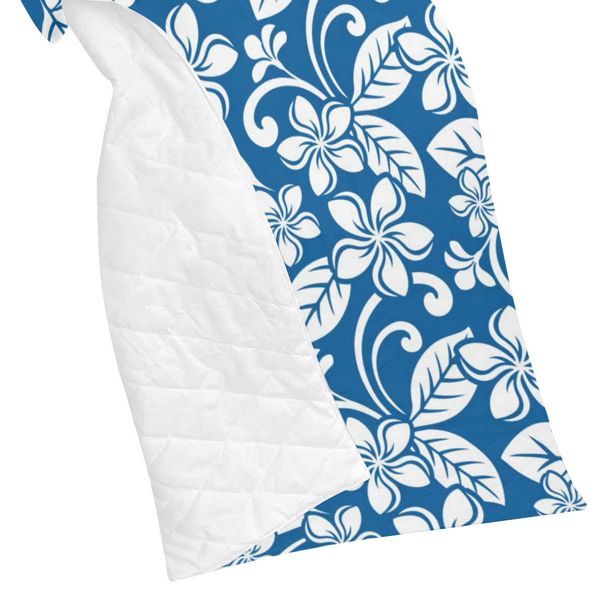 Plumeria Pattern Print Design PM013 Premium Quilt