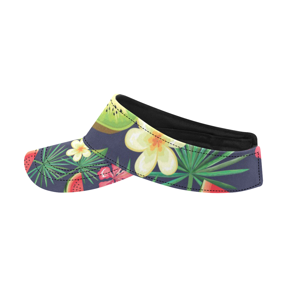 Tropical Fruits Pattern Print Design TF05 Unisex Sun Visor
