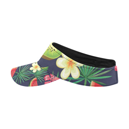 Tropical Fruits Pattern Print Design TF05 Unisex Sun Visor