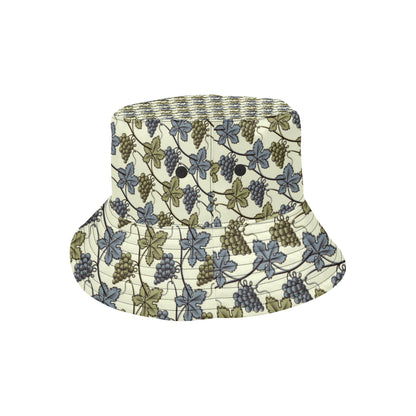Grape Pattern Print Design GP03 Unisex Bucket Hat