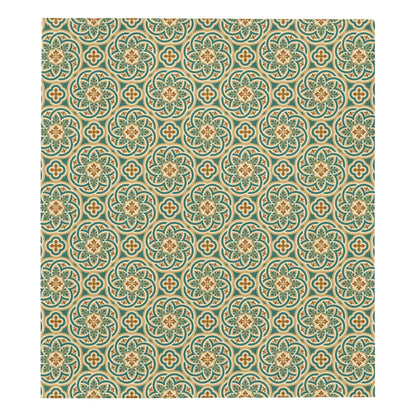 Cross Pattern Print Design 01 Premium Quilt