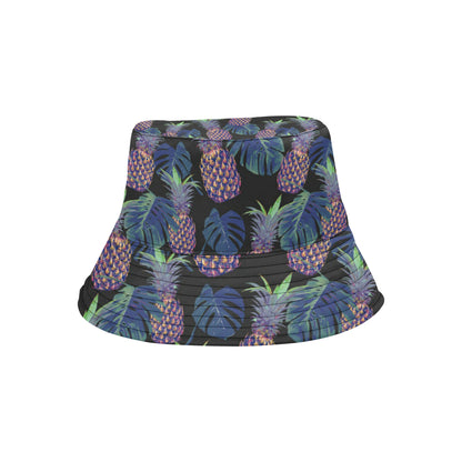Pineapple Pattern Print Design PP04 Unisex Bucket Hat