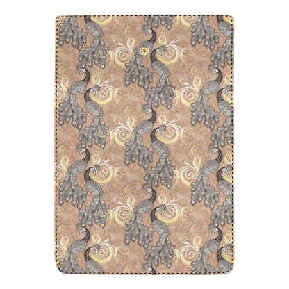 Peacock Pattern Print Design A05 Women's Trifold Wallet