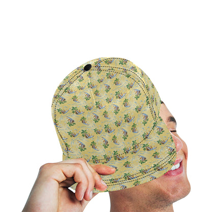 Surf Catch the Wave Design Snapback Cap