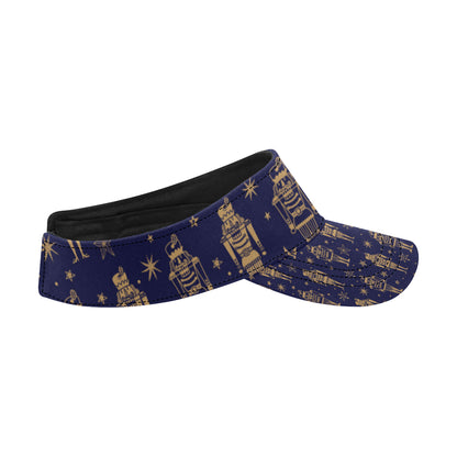 Nutcracker Pattern Print Design A05 Unisex Sun Visor