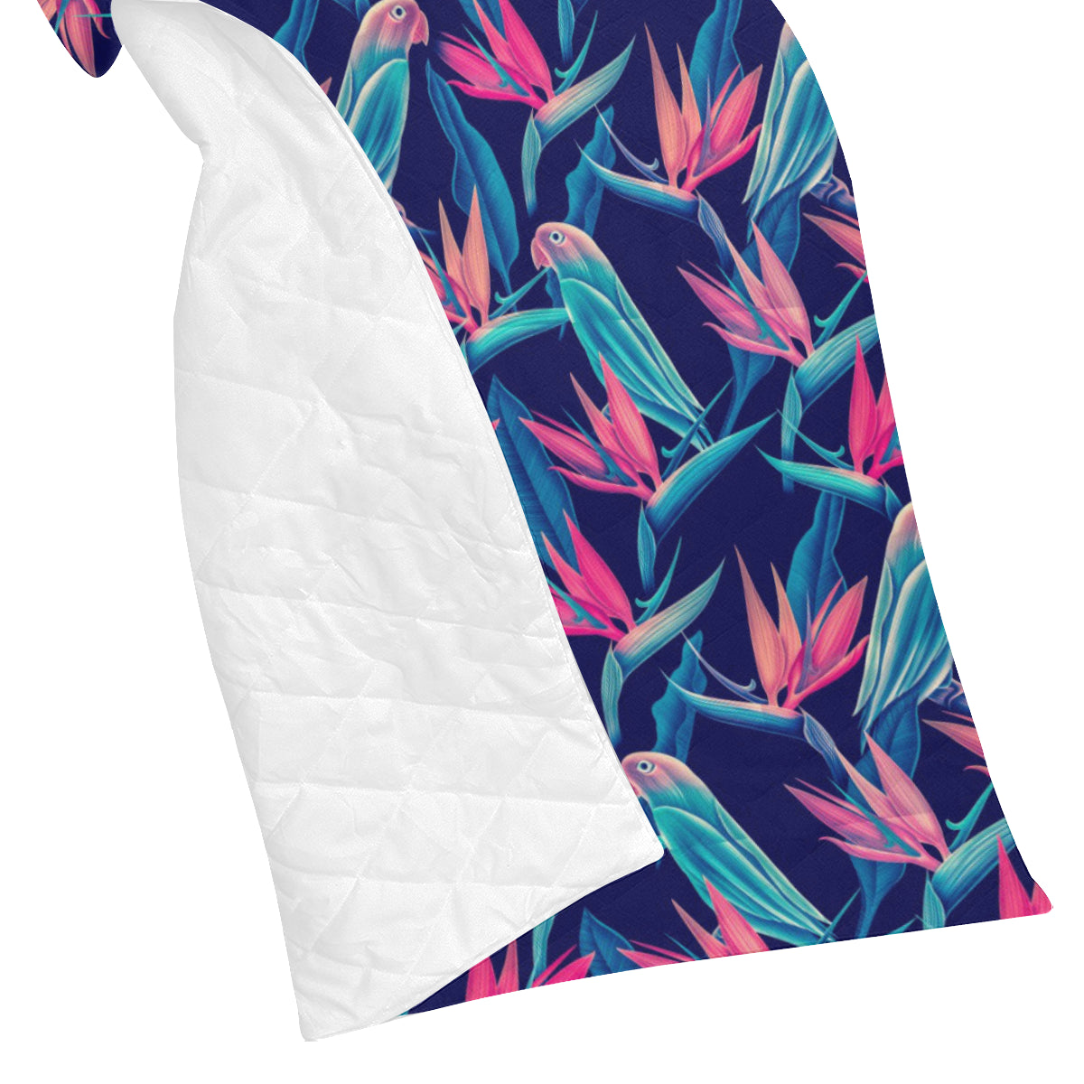 Tropical Flower Pattern Print Design TF024 Premium Quilt