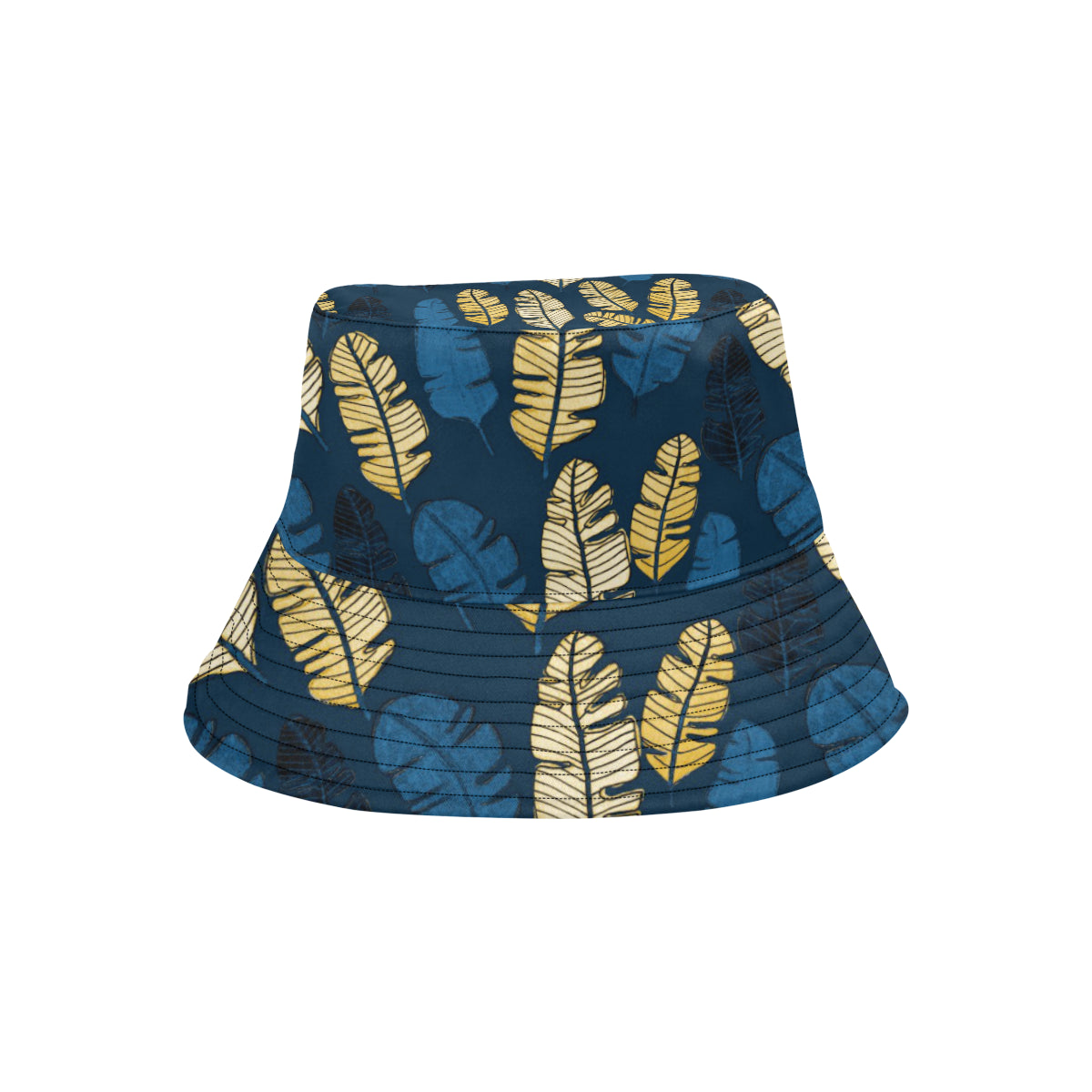 Banana Leaf Pattern Print Design BL09 Unisex Bucket Hat
