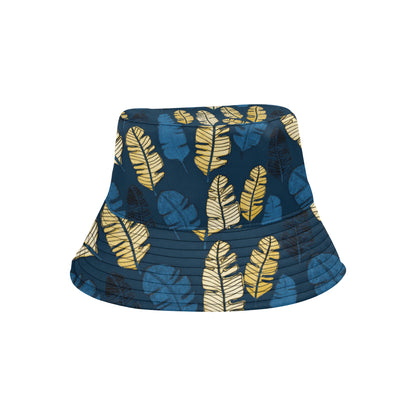 Banana Leaf Pattern Print Design BL09 Unisex Bucket Hat