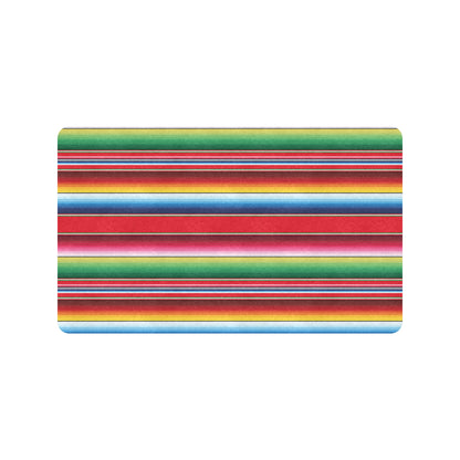 Serape Pattern Rubber Doormat