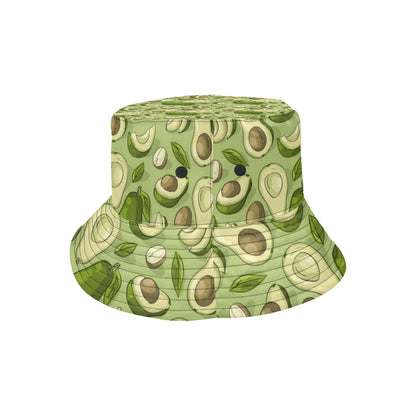 Avocado Pattern Print Design AC03 Unisex Bucket Hat