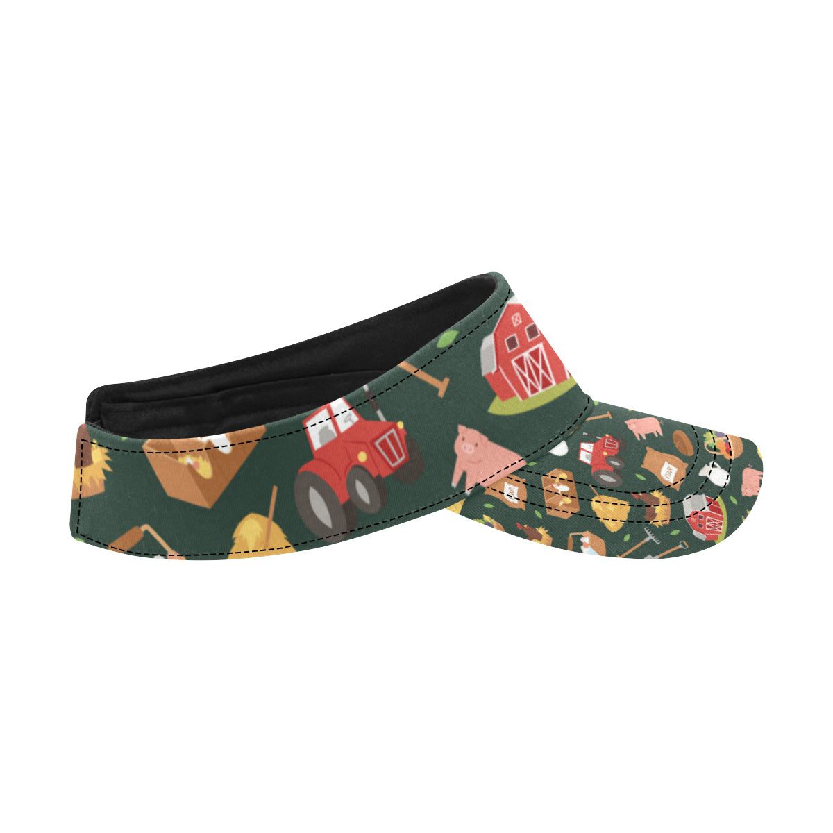 Agricultural Farm Print Design 02 Unisex Sun Visor
