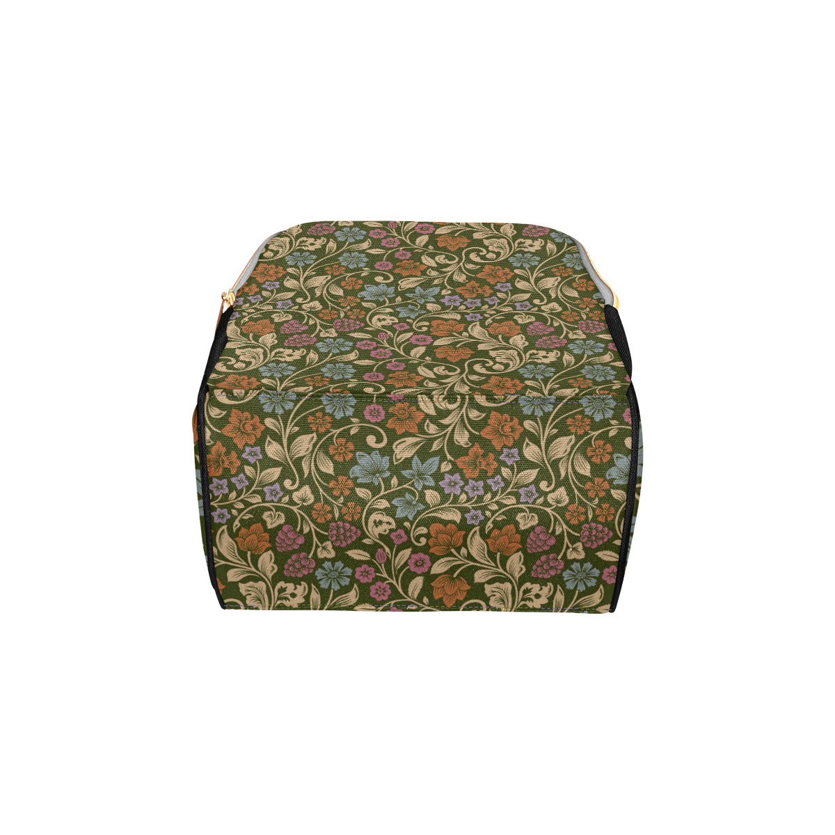 Floral Vintage Print Pattern Diaper Bag Backpack