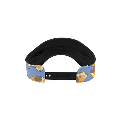 Guinea Pig Pattern Print Design 01 Unisex Sun Visor
