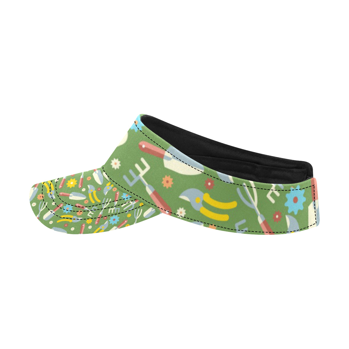 Gardening Pattern Print Design G06 Unisex Sun Visor