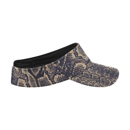 Snake Skin Pattern Print Unisex Sun Visor