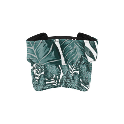 Tropical Palm Leaves Pattern Unisex Sun Visor
