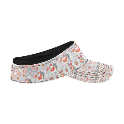 Swedish Nordic Design Print Unisex Sun Visor