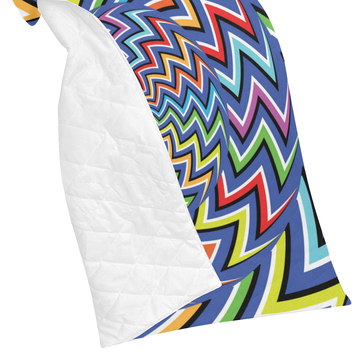 Optical illusion Pattern Print Design A02 Premium Quilt