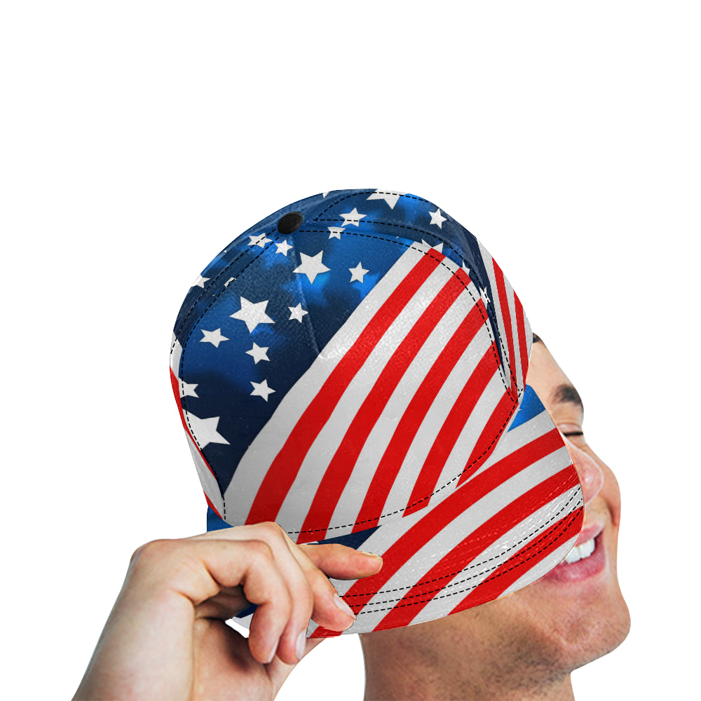 American flag Style Snapback Cap