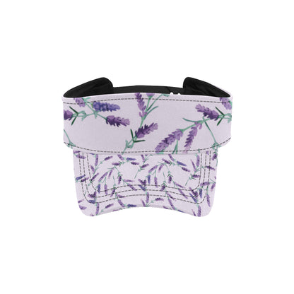 Lavender Pattern Print Design 02 Unisex Sun Visor
