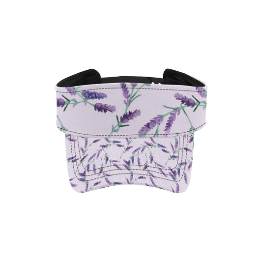 Lavender Pattern Print Design 02 Unisex Sun Visor
