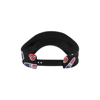 Lipstick Pattern Print Design LT01 Unisex Sun Visor