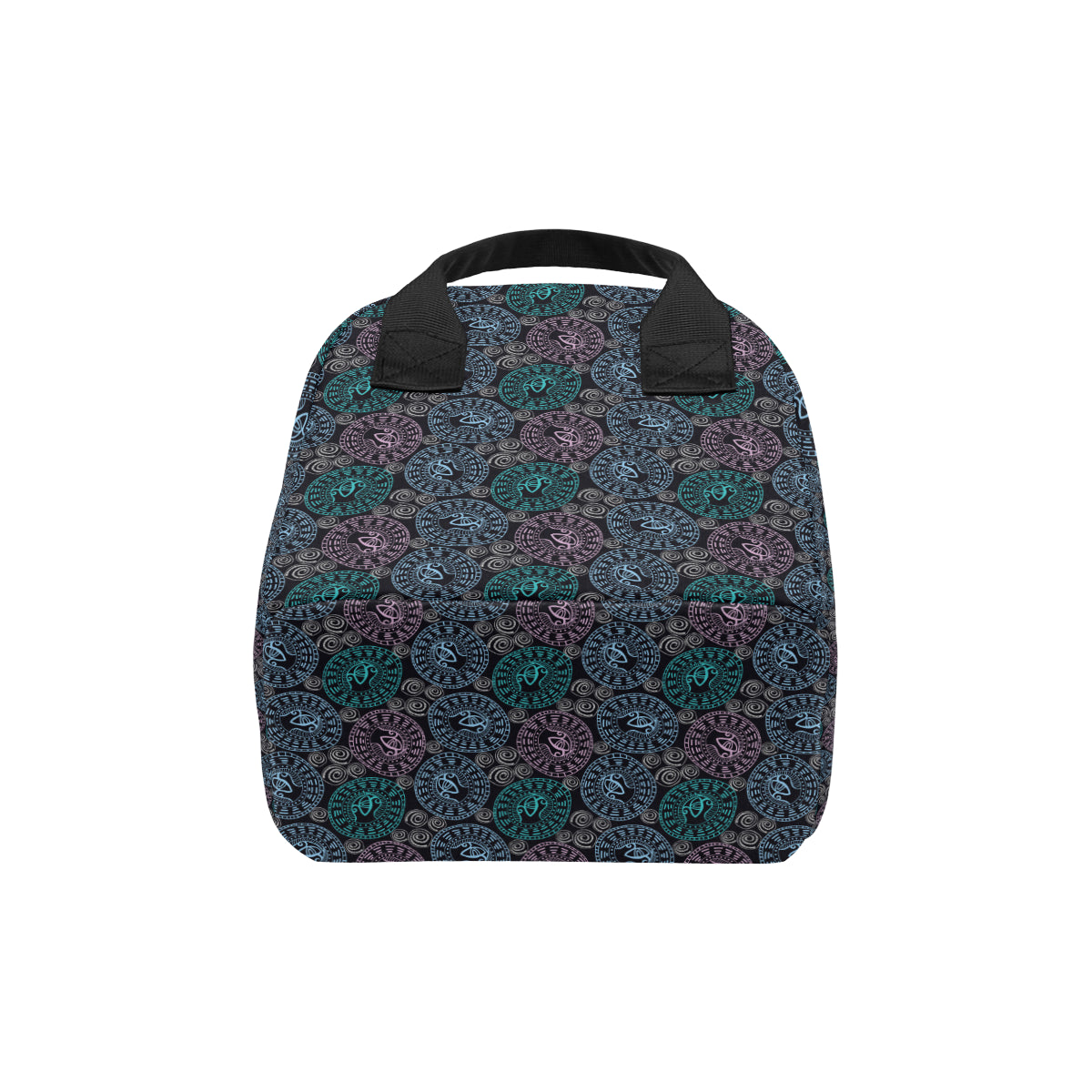 Eye of Horus Ethnic Pattern Insulated Lunch Bag